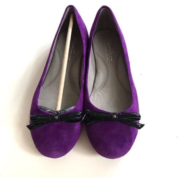 Kenneth Cole Sweetoria Flats in Purple Plum Sz 9 New - Picture 3 of 5